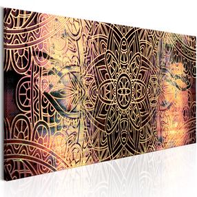 Reprodukcija Artgeist Mandala: Sunny Poetry N6560-DKXPWD, 135 cm x 45 cm