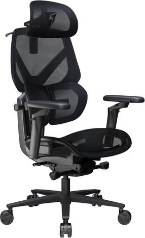 Darbo kėdė Thunder X3 Flex Pro, 50 x 50 x 117 - 135 cm, juoda sp.