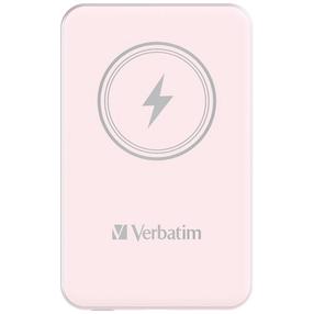 Nešiojamas įkroviklis (Power bank) Verbatim Charge n GO, 5000 mAh, 15 - 20 W, rožinė sp.