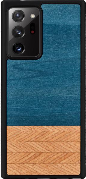 Telefoni ümbris Man&Wood Case for Galaxy Note 20 Ultra Denim, must v., Samsung