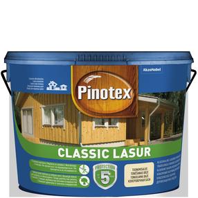 Medienos impregnantas Pinotex Classic Lasur, tikmedžio spl., 10 l