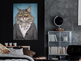 Репродукция Artgeist Mrs. Cat, g-b-0128-b-a, 80 см x 120 см