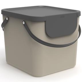 Rūšiavimo šiukšliadėžė Rotho Albula, 40 l l, kapučino sp.