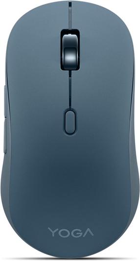 Bezvadu datora pele Lenovo Yoga Silent GY51S61916, bluetooth, zila krās.