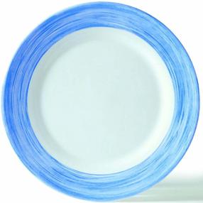Тарелка десертная Arcoroc Blush, 15.5 см x 15.5 см, синий цв.