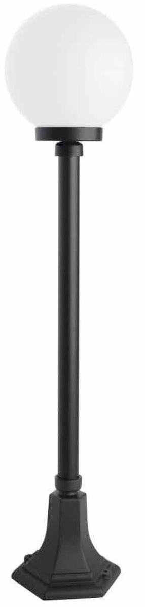 Pastatomas lauko šviestuvas Su-Ma Kule Classic, 60W, E27, IP43, juoda sp., 20 cm x 98 cm