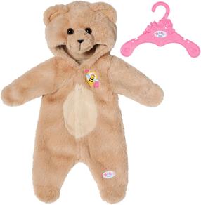 Kombinezons lellei Zapf Creation Baby born Bear Suit 836088, brūngans krās.