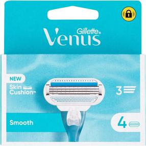 Skustuvas, rinkinys Gillette Venus Smooth, 4 vnt