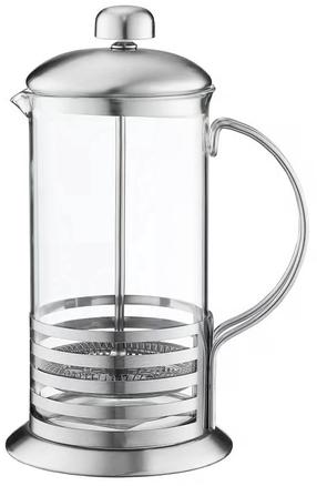  Kavinukas French Press Ambition Larissa, 0.6 l, sidabro sp.