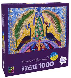 Puzle Brain Games Palm Leaves 19910, 48.2 cm x 68.2 cm, 1000 gab., daudzkrāsaina
