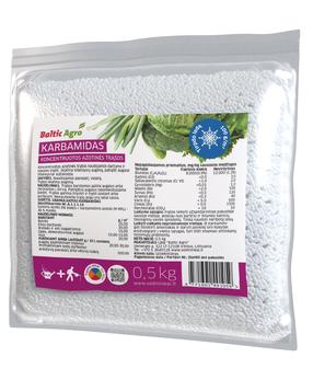 Karbamidas daržui, sodo augalams Baltic Agro, granuliuotos, 0.5 kg