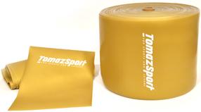 Pasipriešinimo guma Tomaz Sport Elastic Band, 100 cm x 15 cm x 0.03 cm, geltona sp.