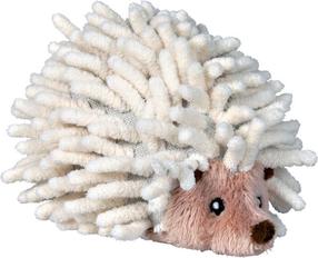Игрушка для собаки, плюшевый Trixie Hedgehog TX-35935, 17 см, коричневый цв./белый цв., 17 cm