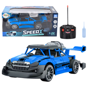 Rc automašīna Lean Toys Speed X, 1:20, zila krās.