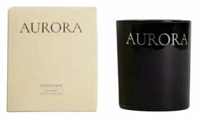 Svece, aromātiskā Homla Daily Harmony Aurora, 30 h, 200 g, dzeltena krās.