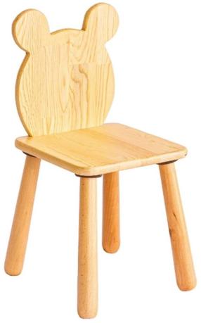 Vaikiška kėdė Kalune Design Bear, ąžuolo sp., 28 cm x 32 cm
