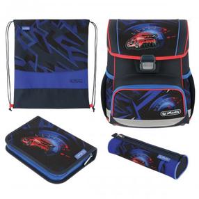 Kooli seljakott Herlitz Loop Plus High Speed, sinine v., 22 cm x 31 cm x 37 cm