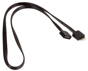 Провод Akasa 4-pin, черный цв.