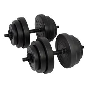 Svarmenų rinkinys Tunturi Vinyl Dumbbellset, 28 kg