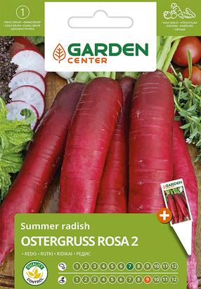 Sēklas Garden Center, redīsi Ostergruss Rosa 2, 2 g