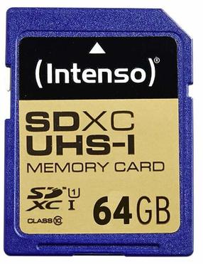 Atminties kortelė Intenso, 64 GB