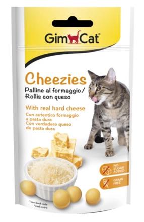 Maisto papildai, vitaminai katėms Gimborn Cheezies, 0.05 kg