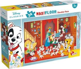 Puzle Lisciani Disney Classic 101 Dalmatians 86641, 50 cm x 70 cm, 24 gab., daudzkrāsaina