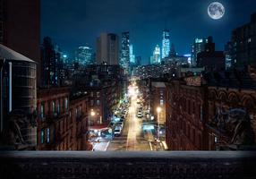 Фотообои Artgeist Sleepy New York MNEW011016, 105 см x 105 см