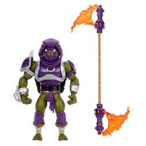 Žaislinė figūrėlė, su priedais Mattel Masters Of The Universe Turtles Of Grayskull Raphael JBN01, sidabro sp./žalia sp./violetinė sp.