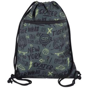 Jalanõude kott CoolPack Vert Tiger, must v./roheline v.