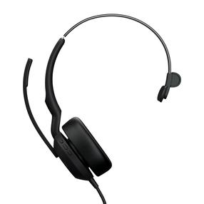 Laidinės ausinės Jabra Evolve2 50 MS Mono, juoda sp.