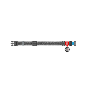 Kaelarihm koertele Waudog Re-Cotton, hall v., 330 - 490 mm x 25 mm, L