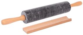 Kočėlas Brunbeste Marble KNFF3581, 46 cm, 6 cm, medžio sp./pilka sp.