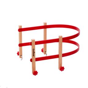 Ragavu aizmugure Outliner SLP12000, brūna krās./sarkana krās., 40 cm x 32 cm