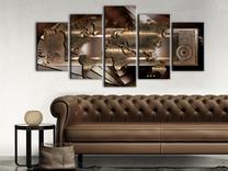 Reprodukcija Artgeist Chestnut Map HK3447-DKX, 200 cm x 100 cm