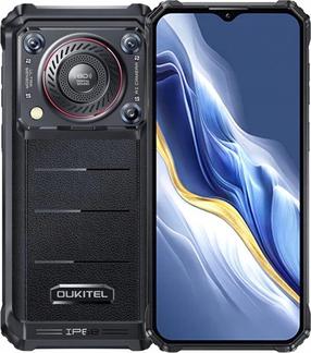 Mobilais telefons OukiTel WP36 Pro, 256 GB, melns krās.