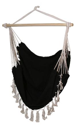 Sėdimas hamakas Besk Swinging, juoda