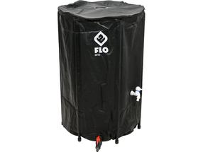 Lietaus vandens talpykla Flo 89702, 88 cm, Ø 60 cm, plastikas/polivinilchloridas (pvc)/polipropilenas (pp), juoda sp.