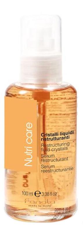 Sprejs matiem Fanola Nourishing Restructuring Crystals Fluid Crystals, 100 ml