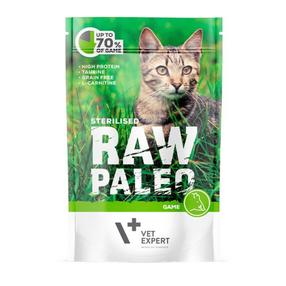 Kassi märgtoit Raw Paleo Vet Expert Game, veiseliha/metssealiha, 0.1 kg