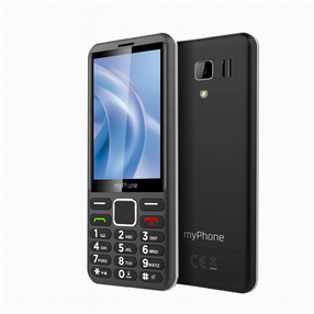 Mygtukinis telefonas MyPhone 3510, 128 MB, juoda