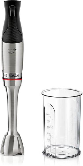 Rokas blenderis Bosch ErgoMaster MSM6M810, melns krās./nerūsējošā tērauda krās.