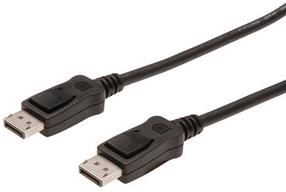 Vads Assmann DisplayPort Displayport, Displayport, 15 m, melna krās.