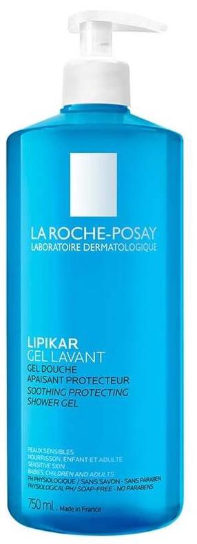 Kūno prausimosi želė La Roche Posay Lipikar, 1000 ml