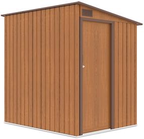 Sodo namelis, 194 cm x 150 cm x 187 cm, ruda sp.