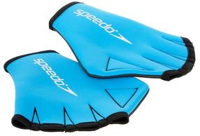 Перчатки для плавания Speedo Aqua, синий цв., L