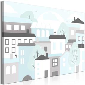 Репродукция Artgeist Colorful Town, e-a-10011-b-a, 120 см x 80 см