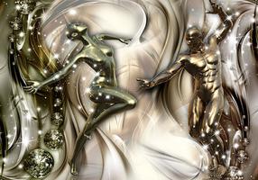 Fototapetas Artgeist Energy Of Passion XLFT240, 175 cm x 175 cm