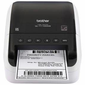 Etiketiprinter Brother QL-1110NWBC, 2500 g, valge v./must v.