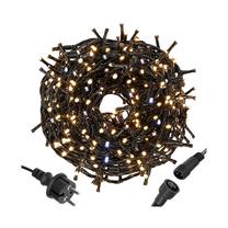 Lempučių girlianda Springos CL0328, 25.5 m, šiltai balta / mėlyna sp., 300 LED